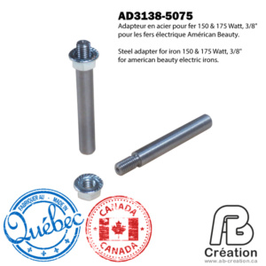 AB Creation - American Beauty - 150W & 175W- 3138-5075 - AB Creation - Québec - Fer à marquer - Soldering Iron